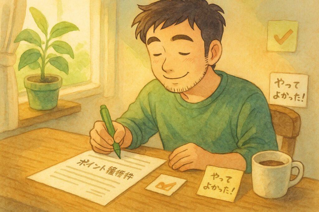初心者が注意すべきポイントと、やってよかった点のイメージ画像